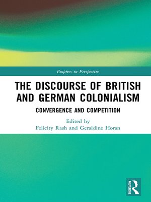 cover image of The Discourse of British and German Colonialism